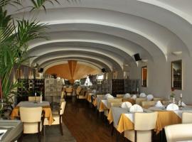 Interior of traditional Croatian restaurant