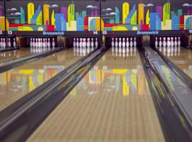 Facilities of modern bowling club in Zagreb