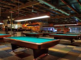 Modern and trendy billiard club in Zagreb