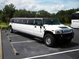 Luxurious Hummer limo at your disposal
