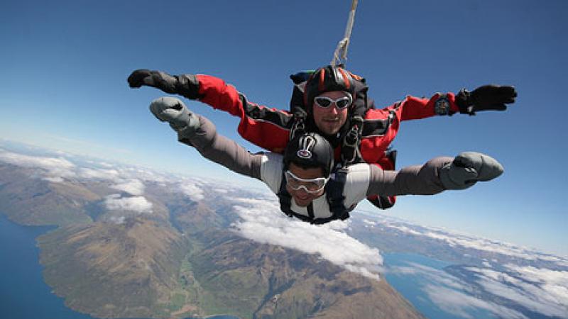 Tandem Skydiving in Croatia with professional instructor