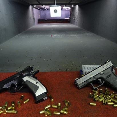 Four pistols combo for your stag do!